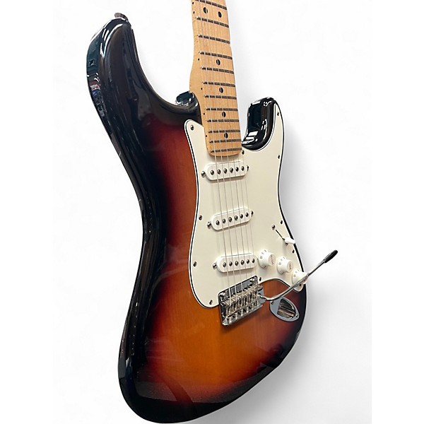 Used Fender Player Stratocaster 3 Tone Sunburst Solid Body Electric Guitar