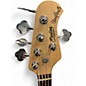Used Sterling by Music Man Ray5 5 String Blue Electric Bass Guitar