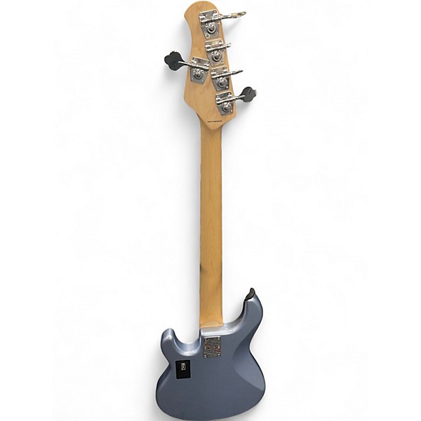Used Sterling by Music Man Ray5 5 String Blue Electric Bass Guitar