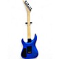 Used Jackson JS32 Dinky Blue Sparkle Solid Body Electric Guitar
