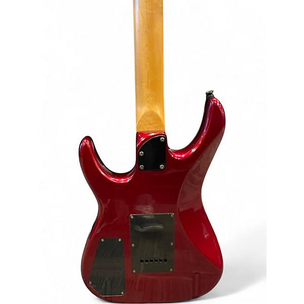 Used Squier HM1 Candy Apple Red Metallic Solid Body Electric Guitar