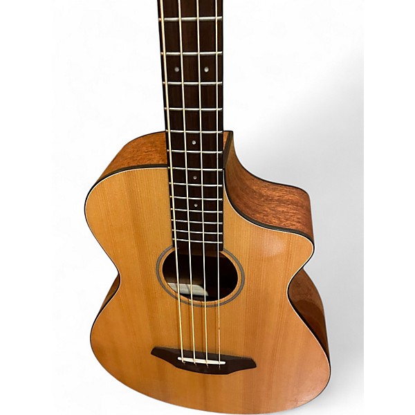 Used Breedlove Passport Natural Acoustic Bass Guitar