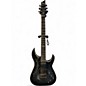 Used Schecter Guitar Research HELLRAISER HYBRID C-1 FR Trans Black Solid Body Electric Guitar thumbnail