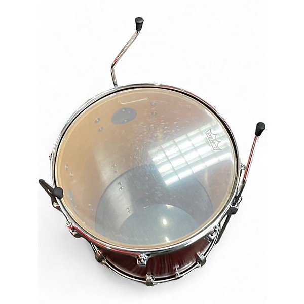 Vintage 1980s Ludwig 4 Piece Classic Maple Redwood Drum Kit