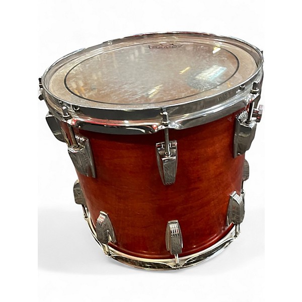 Vintage 1980s Ludwig 4 Piece Classic Maple Redwood Drum Kit
