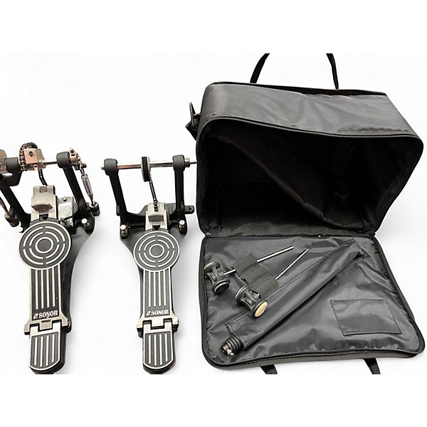 Used SONOR 2.5in 600 Series Double Bass Chrome Drum