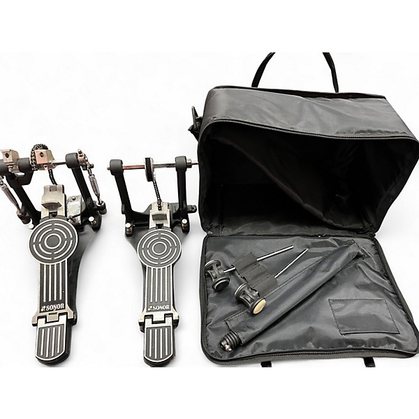 Used SONOR 2.5in 600 Series Double Bass Chrome Drum
