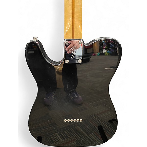 Used Fender Standard Telecaster Black Solid Body Electric Guitar