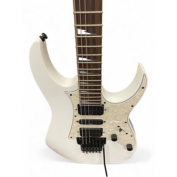 Used Ibanez RG350DX RG Series White Solid Body Electric