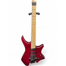 Used Standberg Boden Standard NX HSS Red Flame Maple Solid Body Electric Guitar