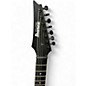 Used Ibanez rgr752ahbf Black Solid Body Electric Guitar