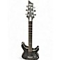 Used Schecter Guitar Research C1 Platinum Trans Black Solid Body Electric Guitar