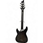 Used Schecter Guitar Research C1 Platinum Trans Black Solid Body Electric Guitar