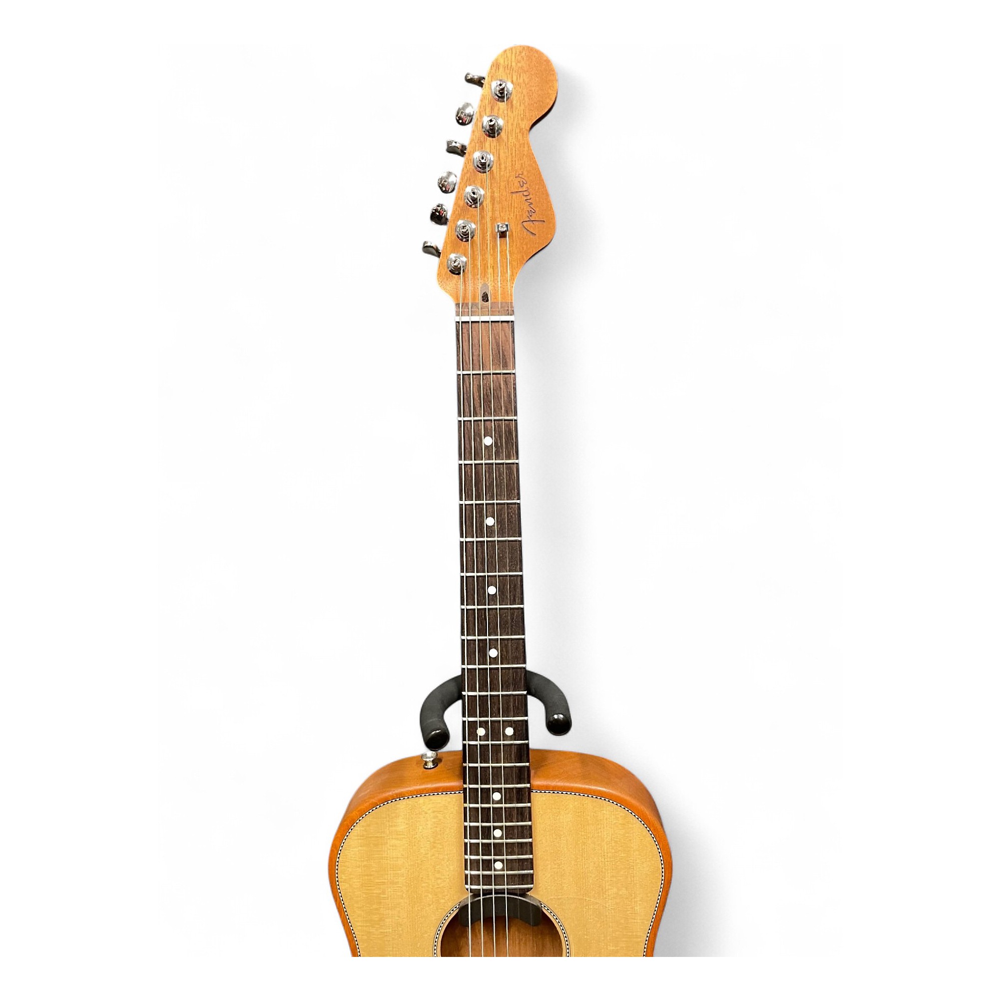 Used Fender Highway Dreadnought Natural Acoustic Electric