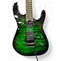 Used Jackson DK2Q Pro Plus Dinky Emerald Green Solid Body Electric Guitar