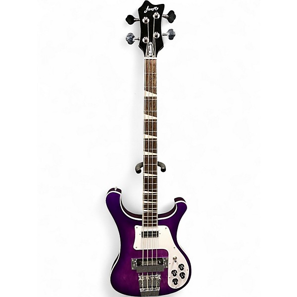 Used Firefly RE Purple Electric Bass Guitar