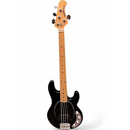 Used Ernie Ball Music Man Stingray 4 String Black Electric Bass Guitar