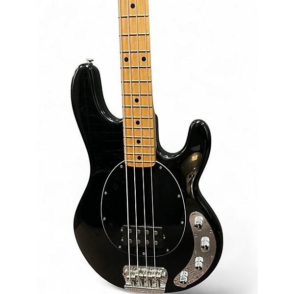 Used Ernie Ball Music Man Stingray 4 String Black Electric Bass Guitar