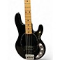 Used Ernie Ball Music Man Stingray 4 String Black Electric Bass Guitar