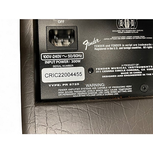 Used Fender ACOUSTIC SFX II Guitar Combo Amp