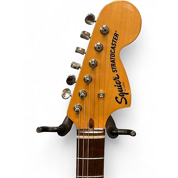 Used Squier 70'S CLSSIC VIBE STRAT Natural Solid Body Electric Guitar