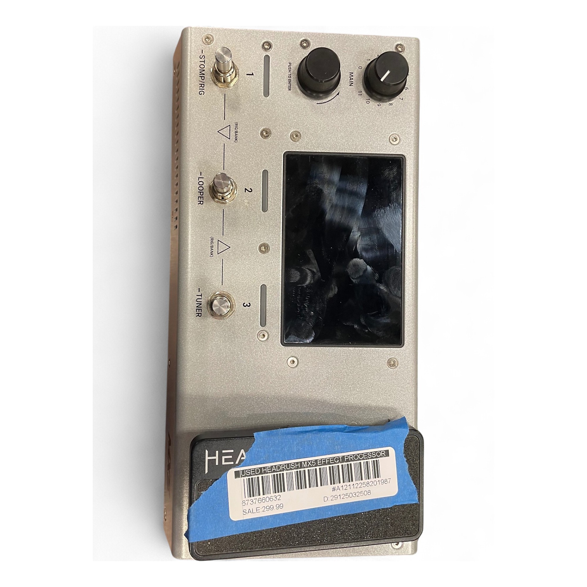 HEADRUSH MX5 used 美品　購入24年2月 Used HeadRush MX5 Effect Processor | Guitar Center