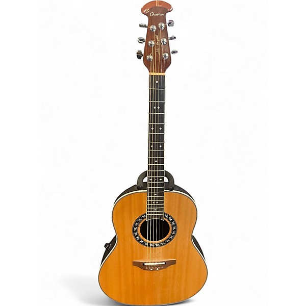 Used Ovation 1627VL Natural Acoustic Electric Guitar