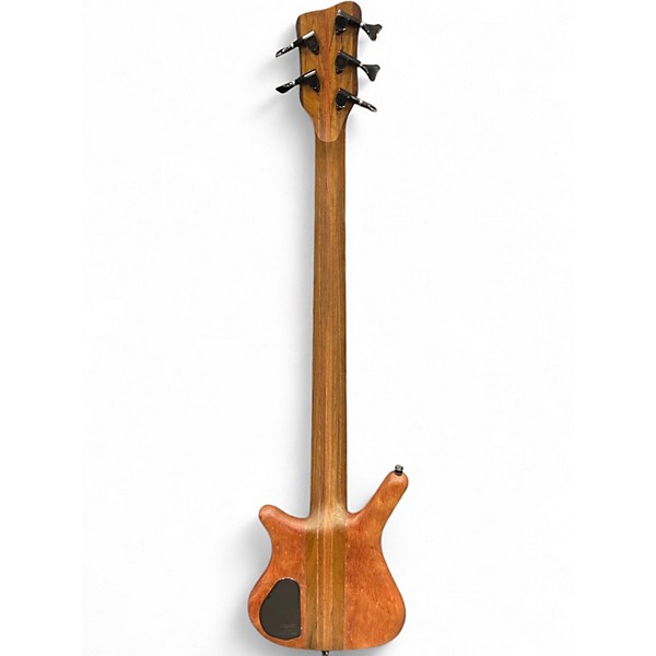 Used Warwick Thumb 5 String Neck Thru Natural Electric Bass Guitar