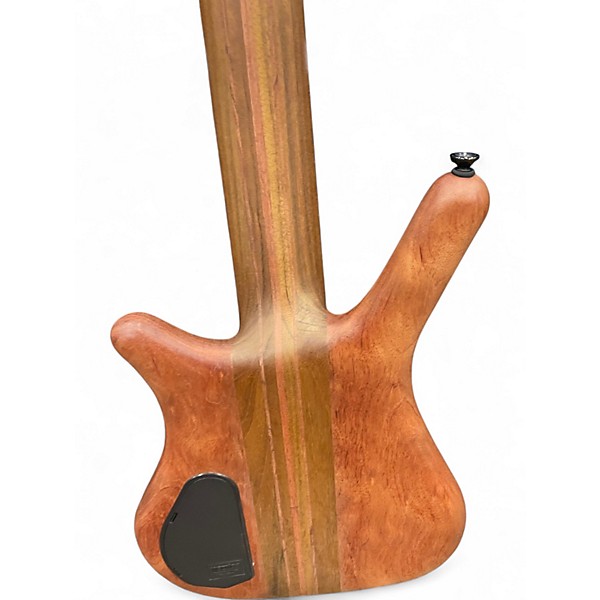 Used Warwick Thumb 5 String Neck Thru Natural Electric Bass Guitar