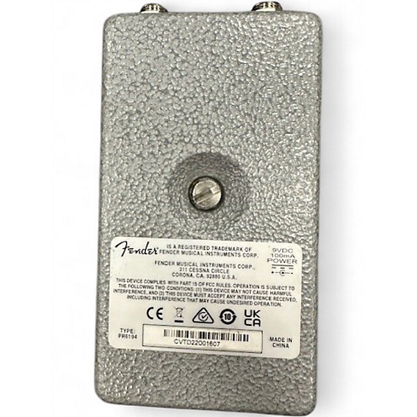 Used Fender Hammertone Flanger Effect Pedal