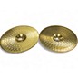 Used MEINL 13in HCS Hi Hat Pair Cymbal thumbnail