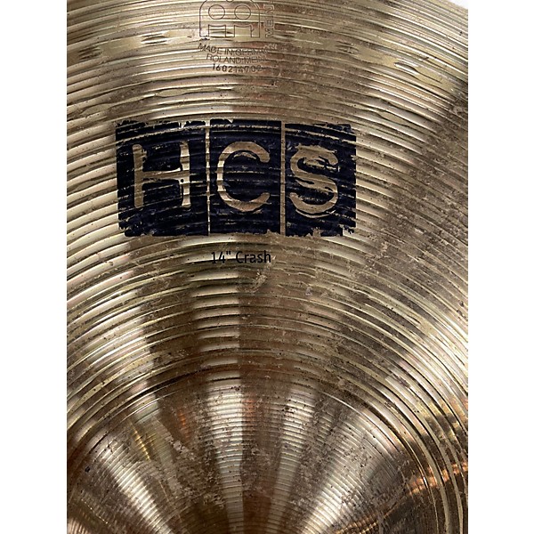 Used MEINL 14in HCS Crash Cymbal