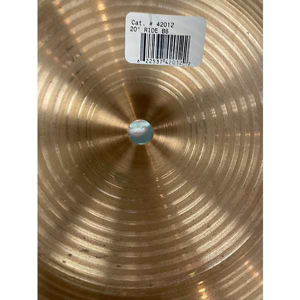 Used SABIAN 20in B8 Ride Cymbal