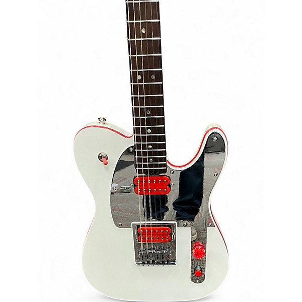 Used Firefly Classic Series Ghost White Solid Body Electric Guitar