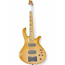 Used Schecter Guitar Research DIAMOND SERIES Natural Electric Bass Guitar