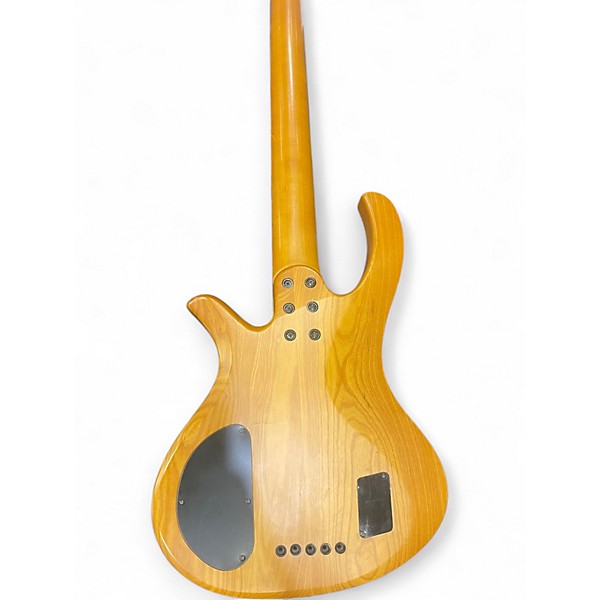 Used Schecter Guitar Research DIAMOND SERIES Natural Electric Bass Guitar