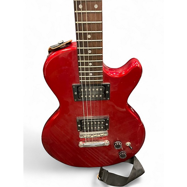 Used Discovery LP SPECIAL STYLE Red Solid Body Electric Guitar