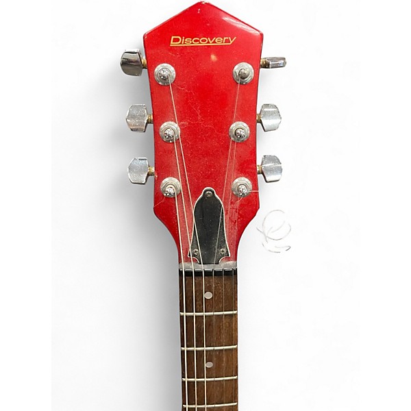 Used Discovery LP SPECIAL STYLE Red Solid Body Electric Guitar