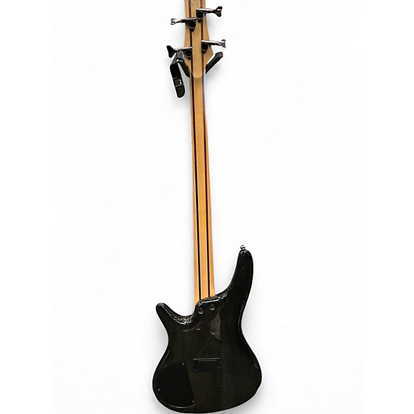 Used Ibanez SR400FM SUNBURST GRAY Electric Bass Guitar