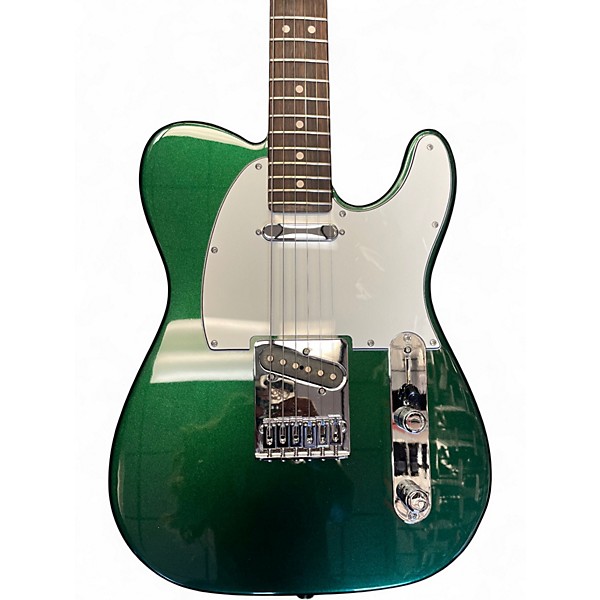 Used 2024 Fender PLAYER II TELECASTER BRITISH RACING GREEN Solid Body Electric Guitar