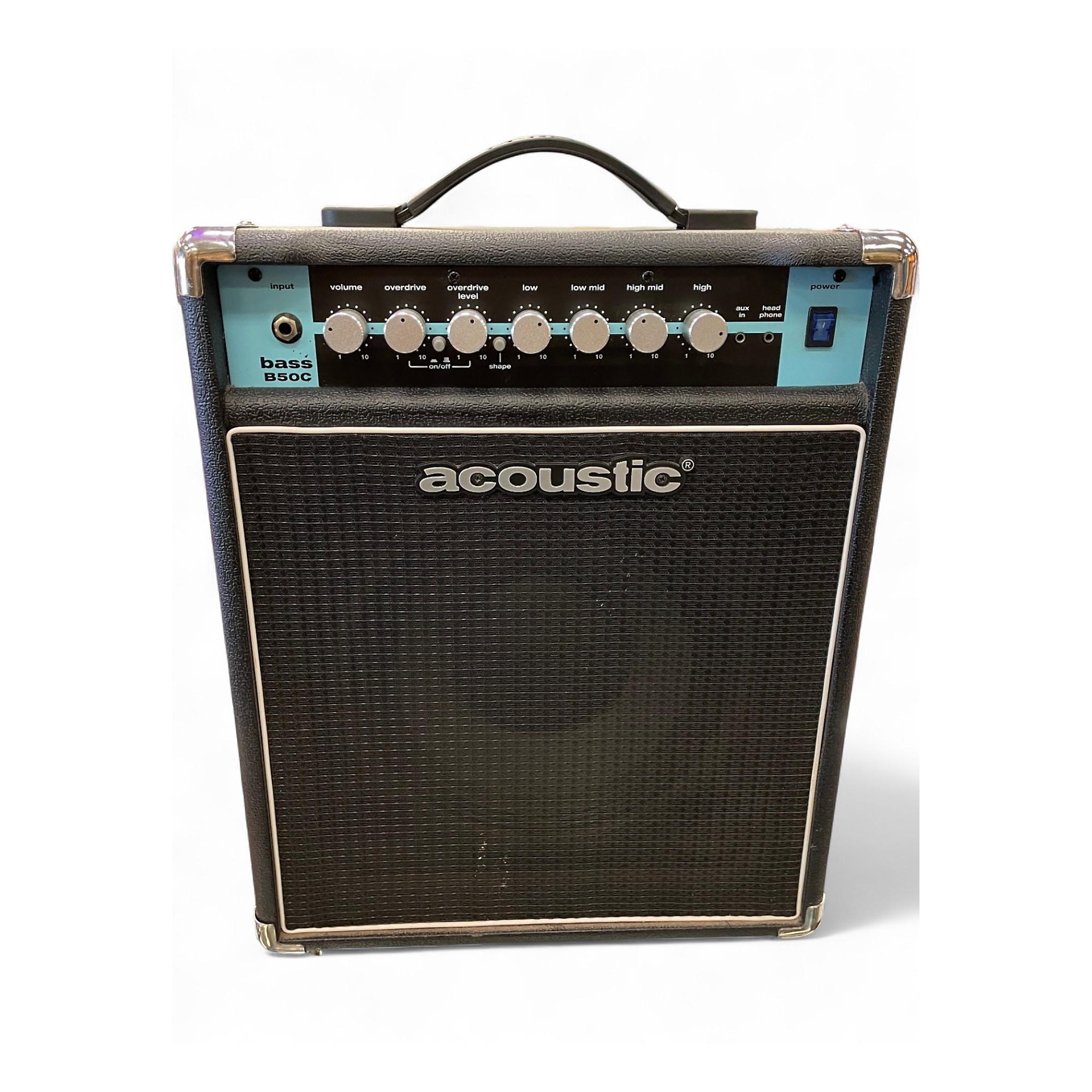 acoustic B50C ベース用アンプ B50C 50 W 1×10″ C-Series Bass Combo Amp - Acoustic Control Corp