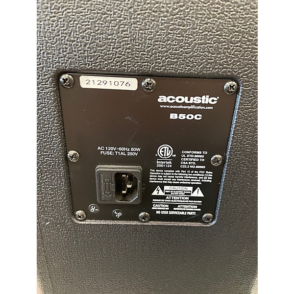 Used Acoustic B50C 1X10 50W Bass Combo Amp