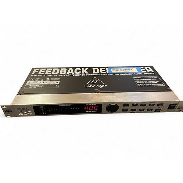 Used Behringer FBQ100 Feedback Suppressor