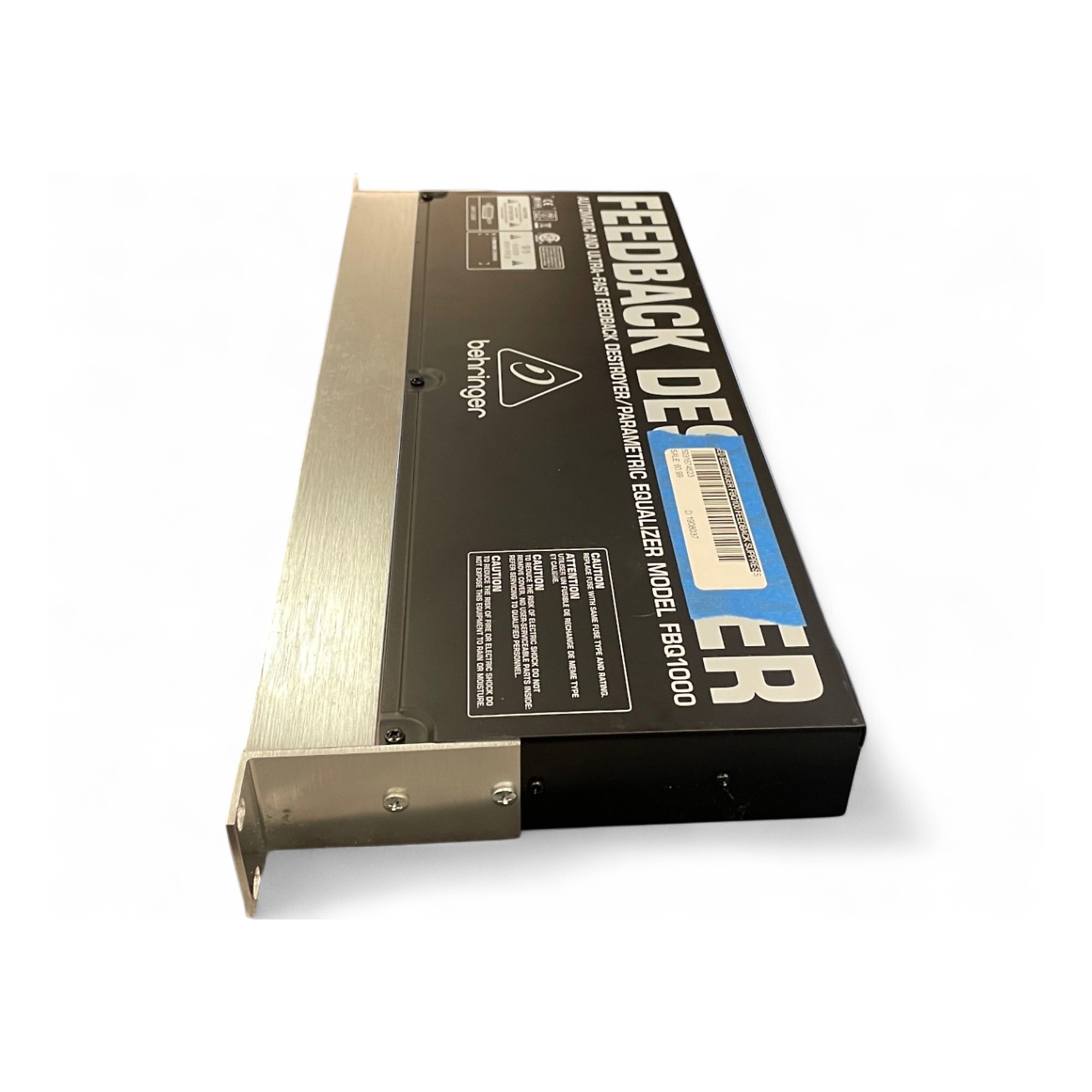 BEHRINGER DSP1124P フィードバックデストロイヤー Behringer DSP1124P - Dual Channel Feedback Suppressor DSP1124P
