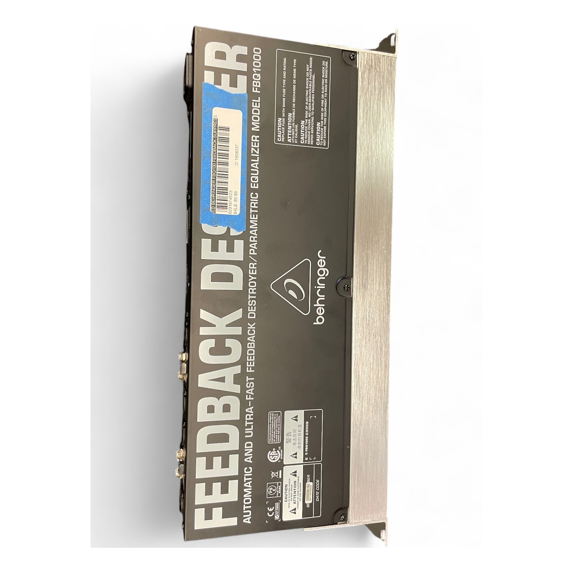 Used Behringer Feedback Destroyer Pro DSP1124P Feedback