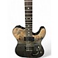 Used Schecter Guitar Research Diamond Series PT BLACK FADE BURST BURL Solid Body Electric Guitar