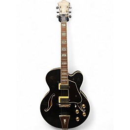 Used 2009 Ibanez AF95 Trans Black Hollow Body Electric Guitar
