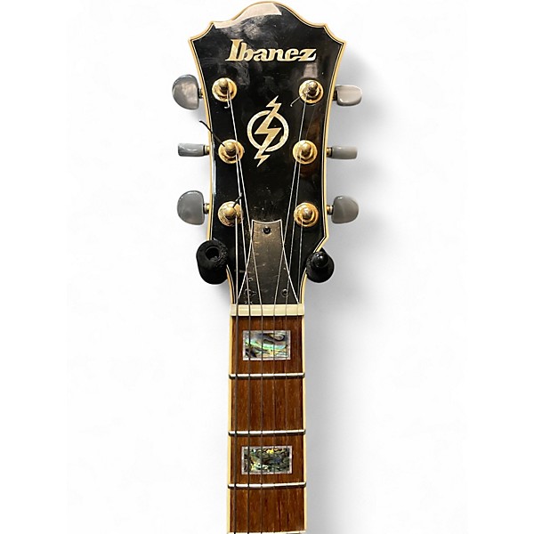 Used 2009 Ibanez AF95 Trans Black Hollow Body Electric Guitar