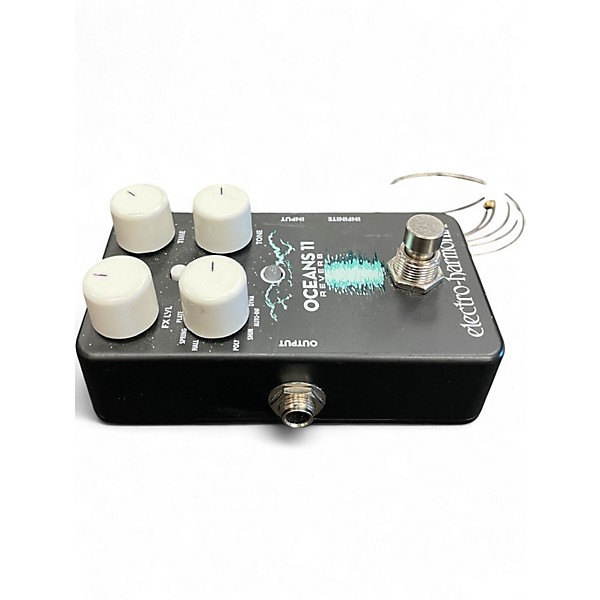 Used Electro-Harmonix Oceans 11  Reverb Effect Pedal