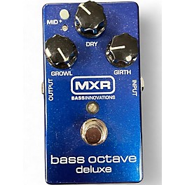 Used MXR M288 Bass Octave Deluxe Bass Effect Pedal